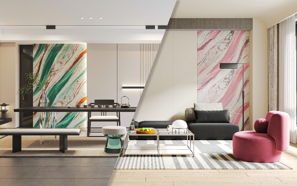 Histrong Zero-Absorption Waterproof PVC Wall Panels for Bathrooms & Kitchens